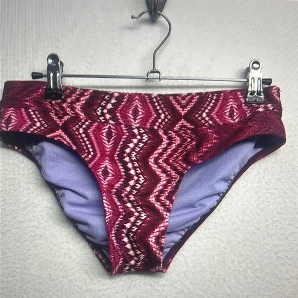 NWT Prana Rama Swim Bottom.  Size XS. Color Wine Addie
